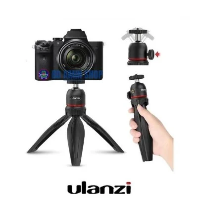 Ulanzi MT-17 Mini Tripod with 360° Rotatable Ball Head – Lightweight Tabletop Stand for Phone, Camera & DSLR